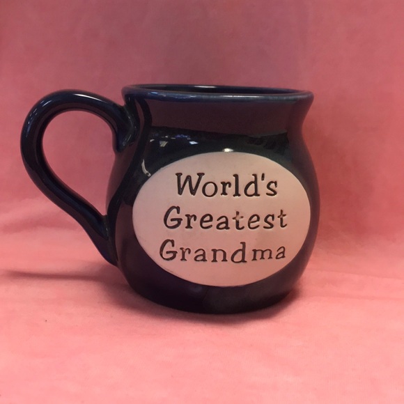 World's Greatest Grandma Pottery Mug - Picture 1 of 7